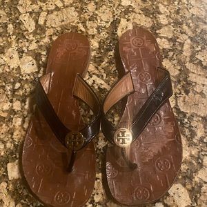 Tory Burch slip on sandals
